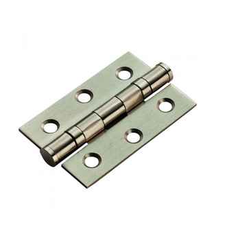 Sub image of Eurospec Ballbearing Fire Rated Butt Hinges Satin Chrome number 1 in the gallery of images