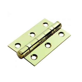Sub image of Eurospec Ballbearing Fire Rated Butt Hinges Brass number 2 in the gallery of images